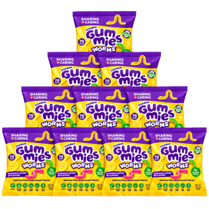 Freedom Gummy Worms 100g - Case of 10