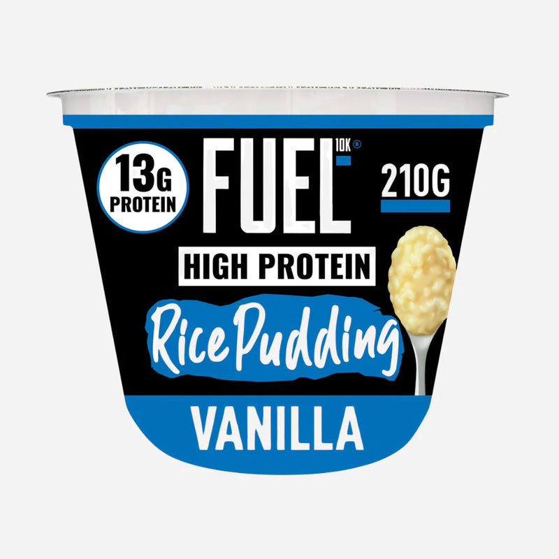 Fuel10k Protein Rice Pudding Vanilla 210g - Case of 6 [Best Before: 31/01/2026]