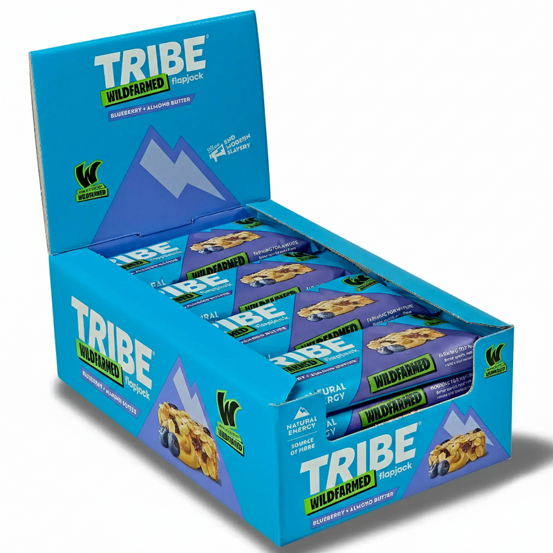 Tribe x Wildfarmed Blueberry & Almond Butter 50g - Case of 16