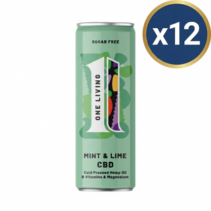 One Living Lime & Mint CBD Drink 250ml - Case of 12
