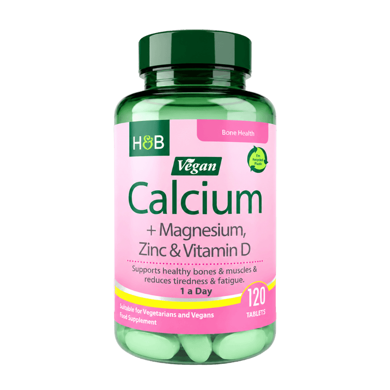 Holland & Barrett Calcium Magnesium Vitamin D & Zinc 120 Tablets