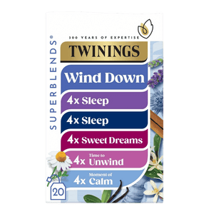 Holland & Barrett Twinings Superblends Wind Down Tea Collection 20 Tea Bags