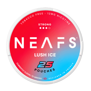 NEAFS Lush Ice Strong Nicotine Pouches 12mg – 25 Pouches