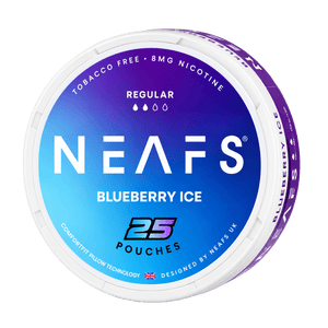 NEAFS Blueberry Ice Nicotine Pouches – 25 Pouches
