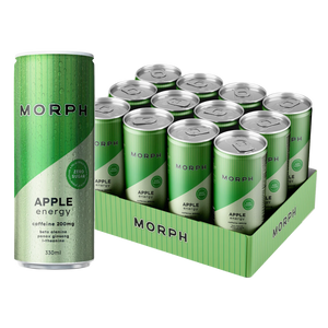 Morph Energy Zero Sugar Energy Drink Apple 330ml - Case of 12