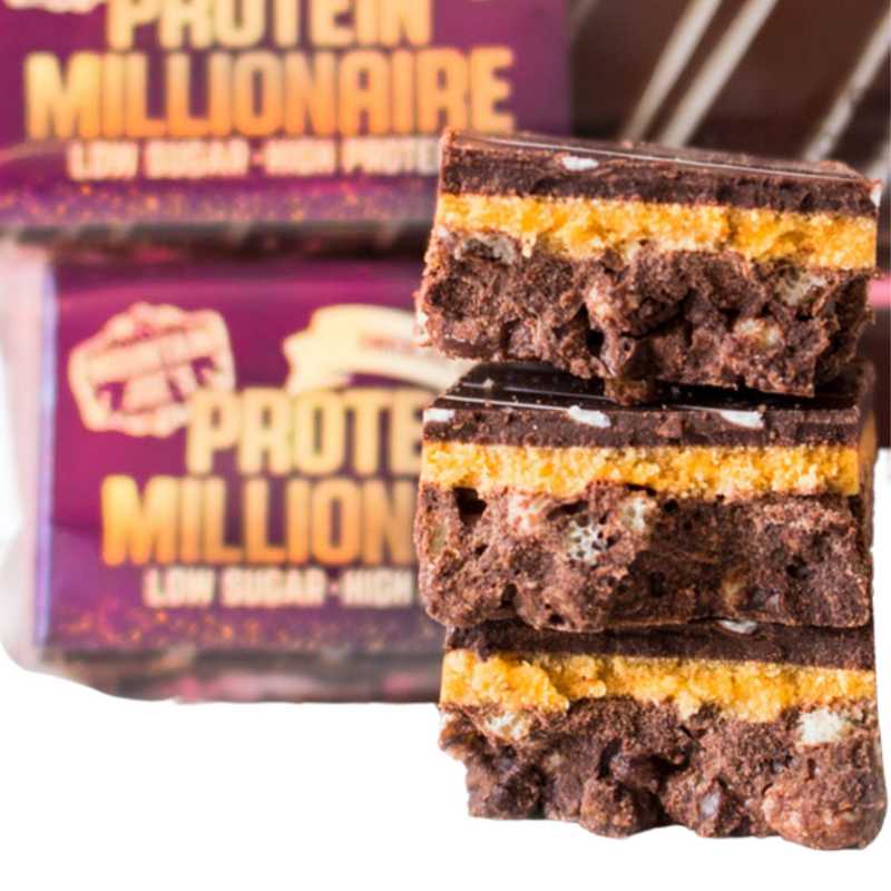 Mountain Joe's Chocolate Caramel Protein Millionaire 50g - Case of 10