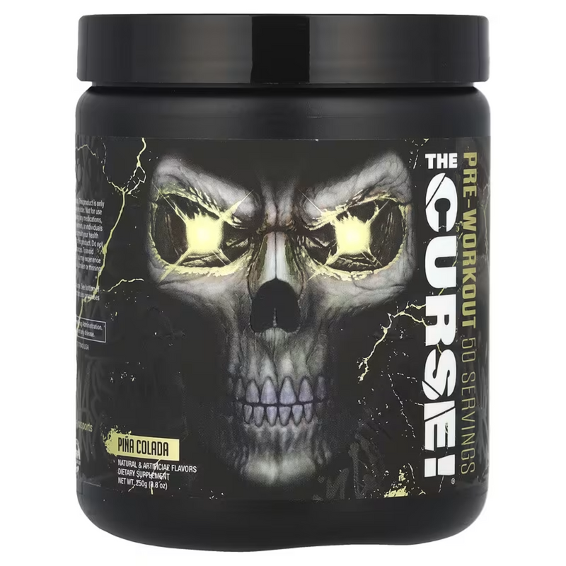 JNX Sports The Curse Pina Colada flavour Pre-Workout 250g [Best Before: 28/02/2025]