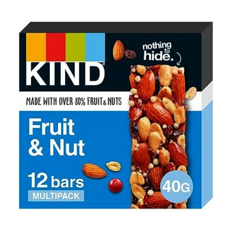 KIND Fruit & Nuts bar 40g - Case of 12 [Best Before: 26/09/2025]