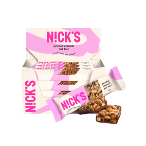 Nick's Nut Bar Peanut Crisp 46g - Case of 12