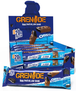 Grenade Oreo Flavour Protein bar 60g - Case of 12 [Best Before: 06/11/2025]