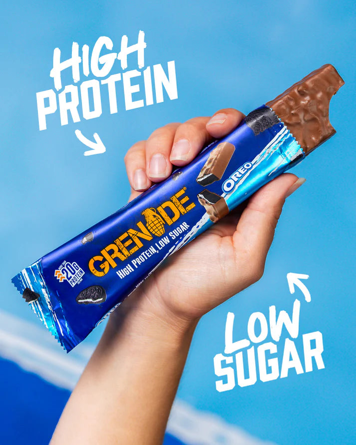 Grenade Oreo Flavour Protein bar 60g - Case of 12 [Best Before: 06/11/2025]