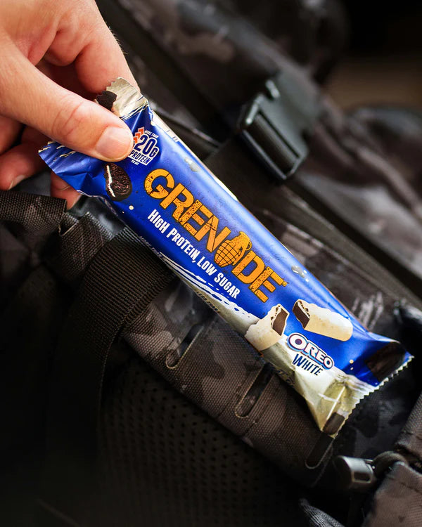 Grenade Oreo White Chocolate Flavour Protein bar 60g - Case of 12 [Best Before: 05/11/2025]