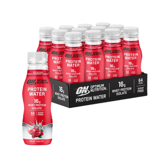 Optimum Nutrition Protein Water APPLE RASPBERRY 350ml Case of 12
