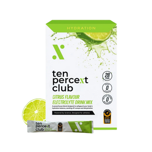 The Ten Percent Club Citrus Flavour Electrolyte Drink Mix (28 Sachets)