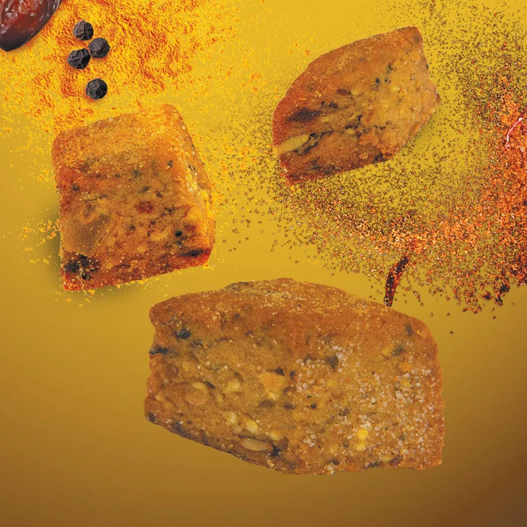 NutriFX Workfit Turmeric Spice Spark Bites (5 x 50g multipack) [Best B