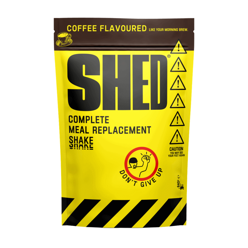 Shed Complete Meal Replacement Shake Coffee Flavour 840g [Best Before: 24/10/2024 - further details inside listing]