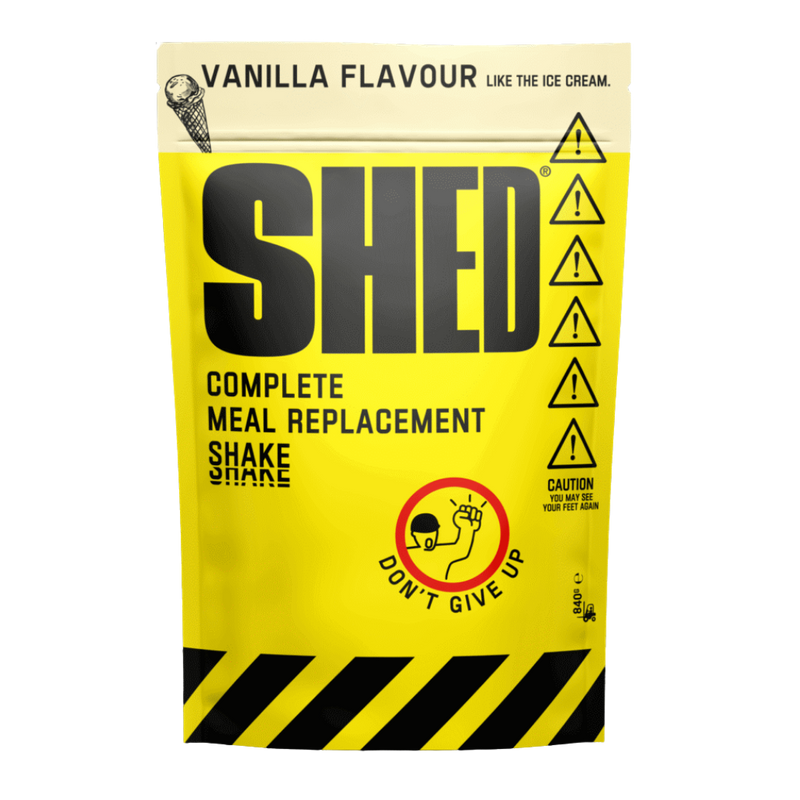 Shed Complete Meal Replacement Shake Vanilla 840g [Best Before: 24/10/2024 - further details inside listing]