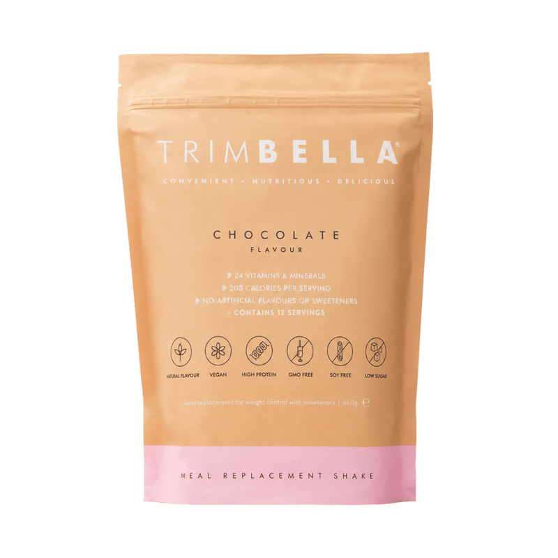 Trimbella Chocolate High Protein Meal Replacement Shake 660g Pouch