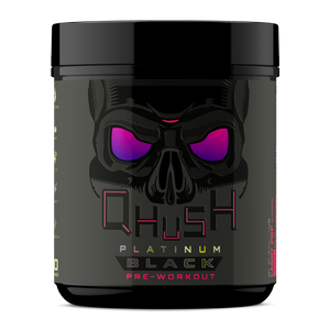 USN QHUSH Black Platinum Candy Pop Flavour Pre-Workout Formula 525g [Best Before: 27/05/2026]