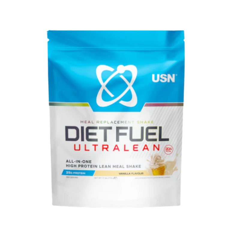 USN Diet Fuel Ultralean Vanilla Flavoured Meal Replacement Shake 770g