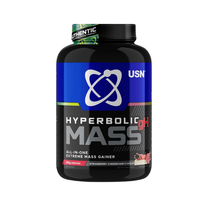 USN Hyperbolic Mass Strawberry Cheesecake 2kg [Best Before: 25/06/2026]