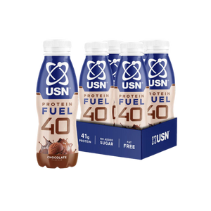 USN Protein Fuel 40 Ready-to-Drink Chocolate Flavour 500ml - Case of 6