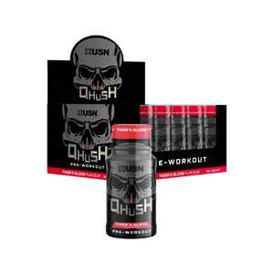 USN QHUSH Tigers Blood Pre-Workout Shot 60ml - Case of 24 [Best Before: 09/12/2025]