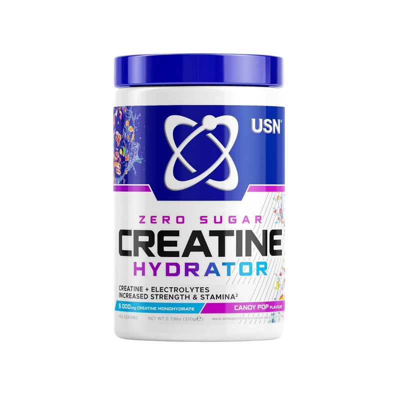 USN Zero Sugar Creatine Hydrator Candy Pop 330g