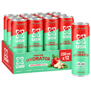 USN Hydrafizz Apple & Ginger 330ml Case of 12