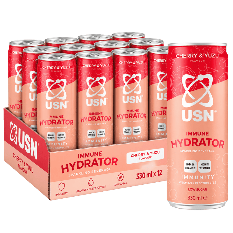 USN Hydrafizz Cherry & Yuzu 330ml Case of 12