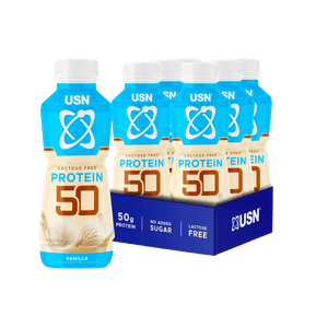 USN TRUST Protein Fuel 50 Vanilla Flavour High Protein Milkshake 500ml - Case of 6