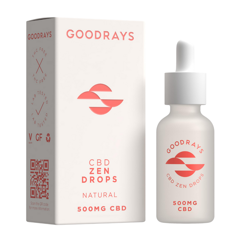Goodrays CBD Oil Zen Drops 15ml (500mg)