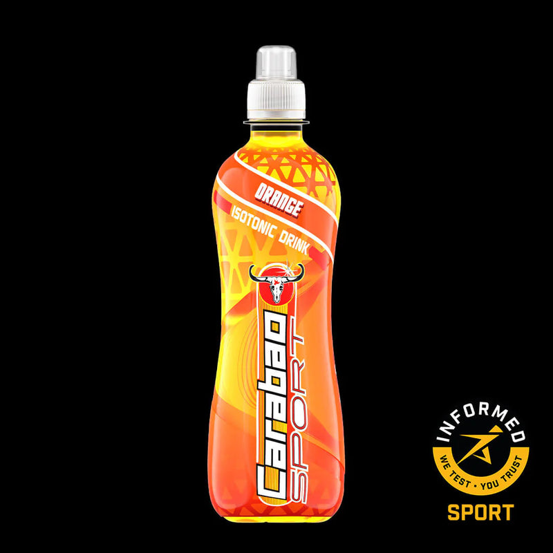 Carabao Orange Isotonic Sports Drink 500ml - Case of 12