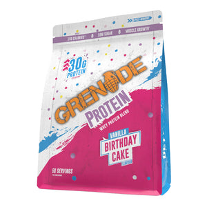 Grenade Birthday Cake Flavour Protein Powder 2kg (50 servings)