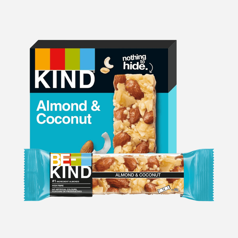 Kind Almond & Coconut Bars 40g - Case of 12 [Best Before: 10/04/2025]