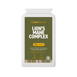 NutriQuarter Lion's Mane Complex (120 Capsules)