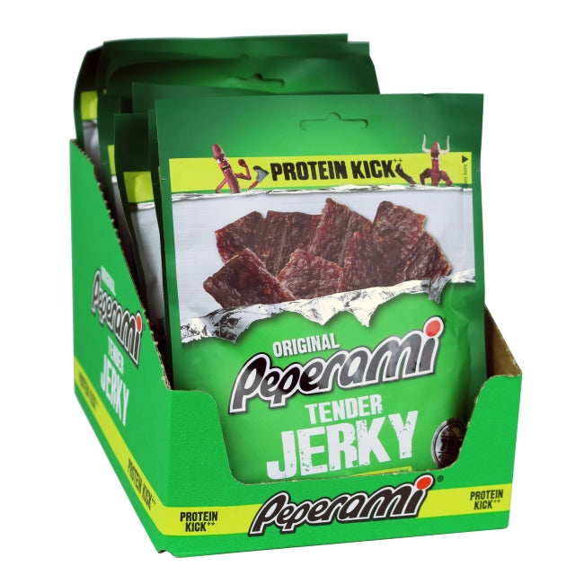 Peperami Original Tender Jerky 50g - Case of 10 [Best Before: 11/12/2025]