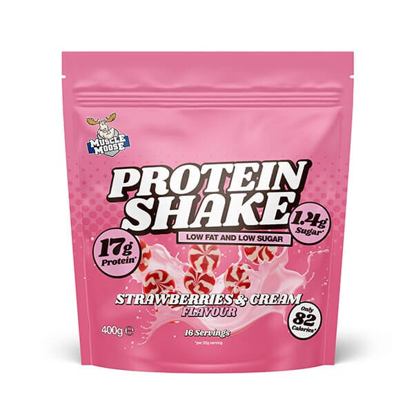 Muscle Moose Protein Shake Strawberry 400g
