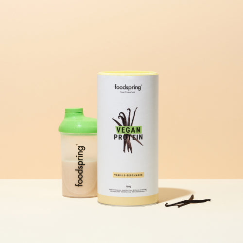 Foodspring Vegan Vanilla Protein Powder 750g [Best Before: 31/07/2024]