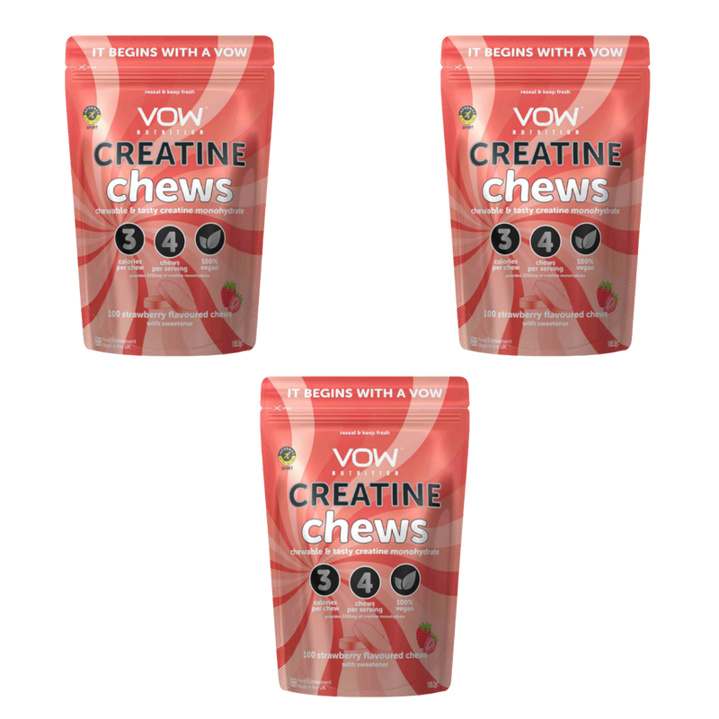 VOW Creatine Chews Bundle - 300 Chews [Best Before: 30/04/2026]
