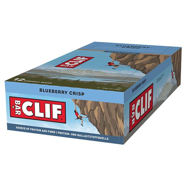 Clif Blueberry Almond Crisp flavour energy bar 68g - Case of 12 [Best Before: 11/06/2026]