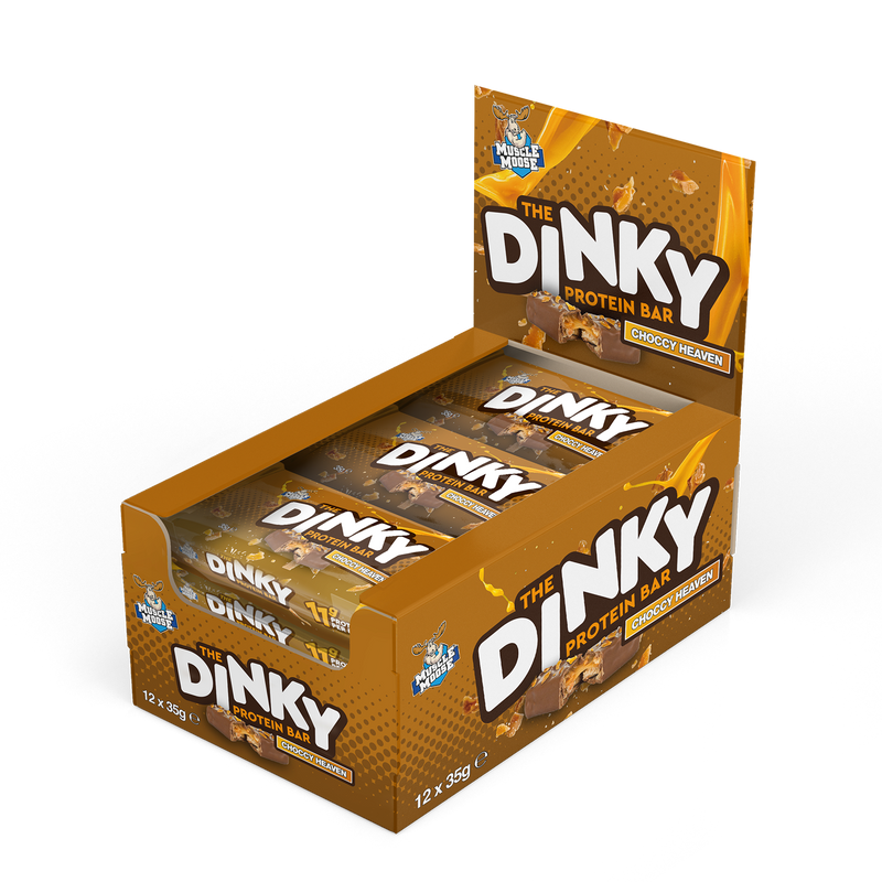 Muscle Moose The Dinky Protein Bar Choccy Heaven Flavour Bar 35g - Case of 12