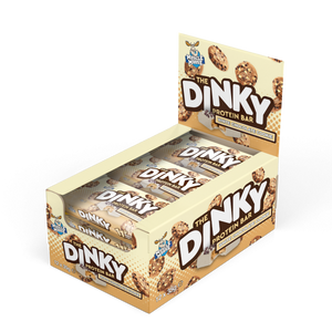Muscle Moose The Dinky Protein Bar White Chocolate Cookie Flavour Bar 35g - Case of 12