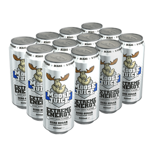 Muscle Moose Candy Soda Flavour Extreme Energy Moose Juice 500ml - Case of 12 [Best Before: 31/12/2024]