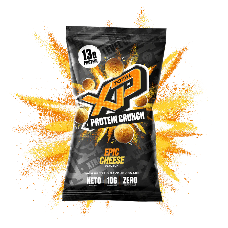Total XP Protein Crunch Epic Cheese Flavour 24g - Case of 12