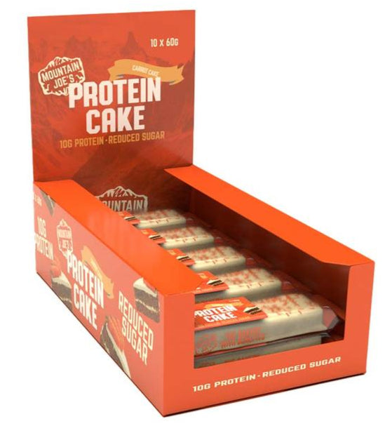 Mountain Joe's Carrot Cake Protein Cake 60g - Case of 10