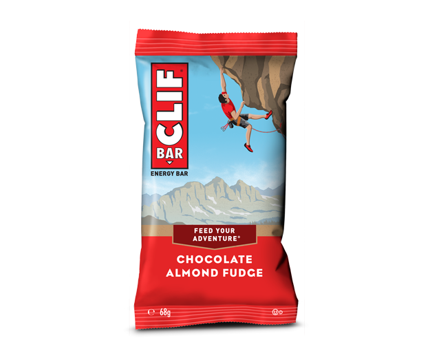 Clif Chocolate Almond Fudge flavour Energy bar 68g - Case of 12 [Best Before: 18/08/2025]