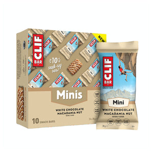 Clif Bar Minis White Chocolate Macadamia Nut Flavour 28g  - Case of 10